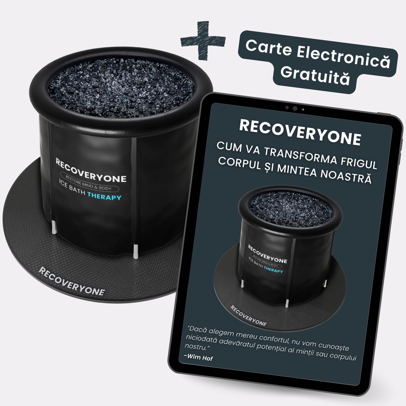 RECOVERYONE - Cadă cu Gheață Profesională