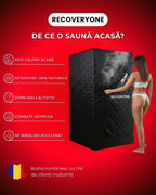 Saună Portabilă cu Aburi - RECOVERYONE