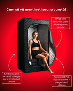 Saună Portabilă cu Aburi - RECOVERYONE